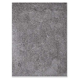 Amer Illustrations 5' x 7'6 Shag Area Rug in Grey