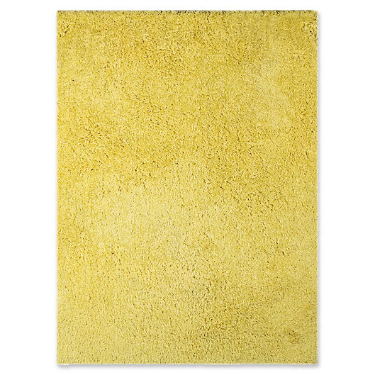 Alternate image 1 for Amer Illustrations 7'6 x 9'6 Shag Area Rug in Yellow