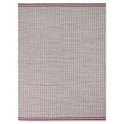 Amer Loft Modern Flat-Weave Rug in Pink