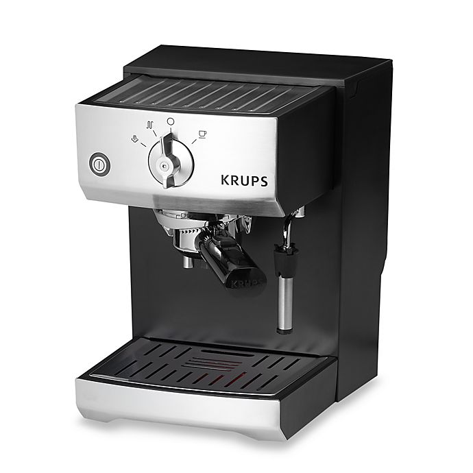 krups espresso machine how to use