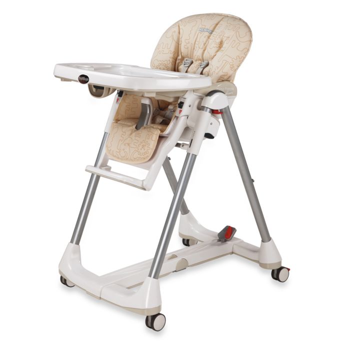 Peg Perago Prima Pappa Diner High Chair In Savanna Beige Bed