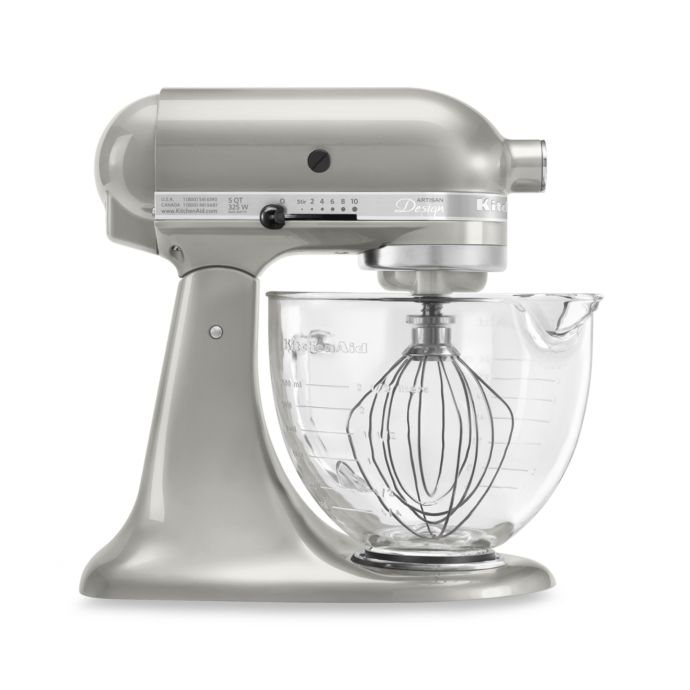 kitchenaid artisan frosted pearl set