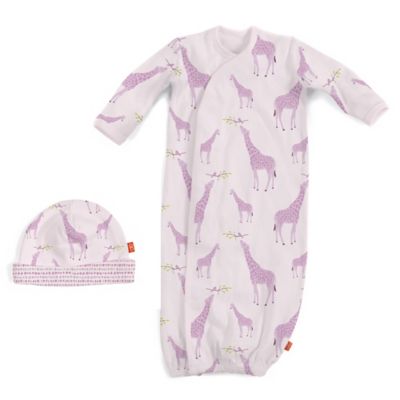 magnetic newborn gown