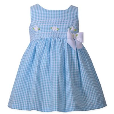 baby seersucker dress