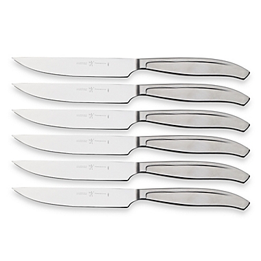 HENCKELS International 18/10 Stainless Steel 6-Piece Steak Knife Set. View a larger version of this product image.