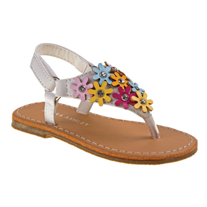 floral thong sandals