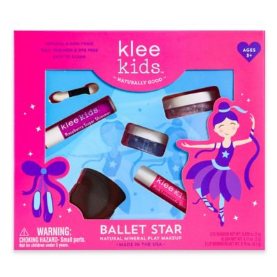 Klee Naturals 4-Piece Ballet Star Natural Mineral Play Makeup Kit