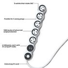 Alternate image 1 for 360 Electrical&reg; PowerCurve 3.4 Surge Protector with 5 Rotating Outlets and 2 USB Ports in White