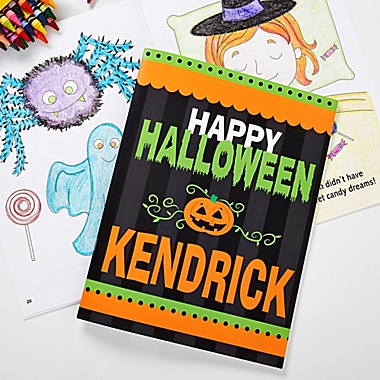 Happy Halloween Coloring Activity Book & Crayon Set. View a larger version of this product image.