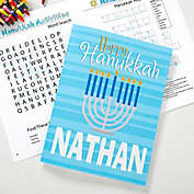 Happy Hanukkah Coloring Activity Book & Crayon Set