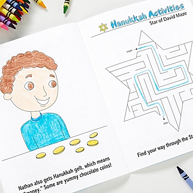Happy Hanukkah Coloring Activity Book & Crayon Set. View a larger version of this product image.