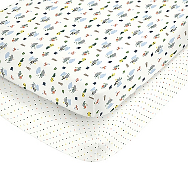 carter&#39;s&reg; Camping Fitted Crib Sheets (Set of 2). View a larger version of this product image.