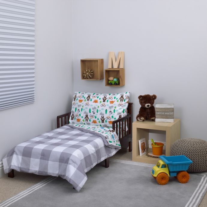 carter's® Woodland Boy 4-Piece Toddler Bedding Set | Bed ...