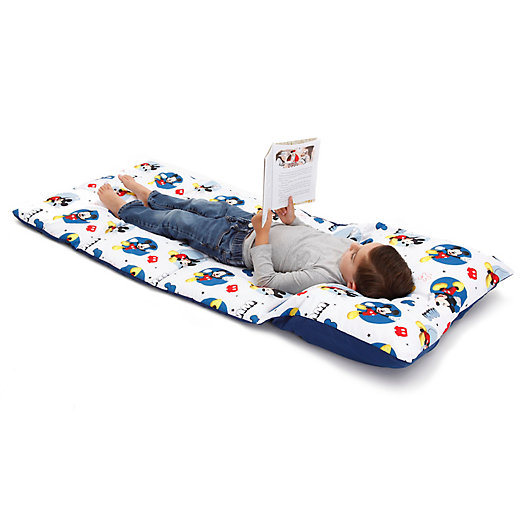 Alternate image 1 for Disney® Mickey Mouse Easy-Fold Toddler Nap Mat