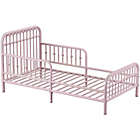 Alternate image 4 for Little Seeds Monarch Hill Ivy Metal Toddler Bed in Pink
