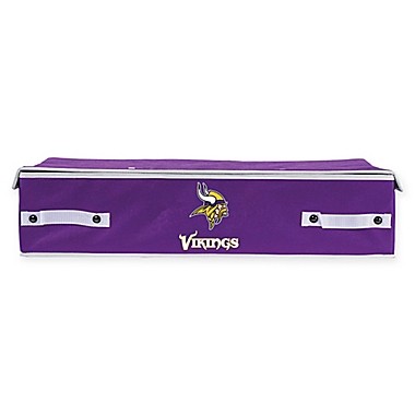 NFL Minnesota Vikings Large Underbed Storage Bin. View a larger version of this product image.