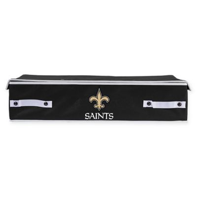 NFL Franklin Sports New Orleans Saints Under The Bed Storage Bins - Large