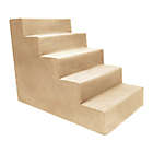 Alternate image 6 for Precious Tails High Density Foam 5 Step Pet Stairs in Camel