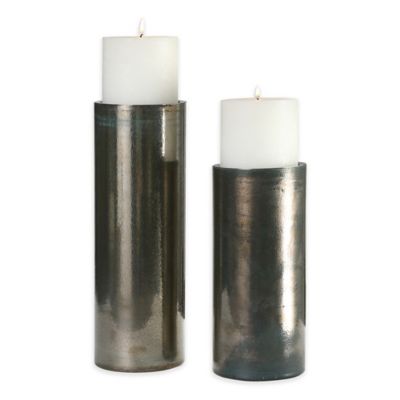 set of 2 candle holders