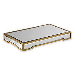 Uttermost Carly Mirrored Tray in Gold