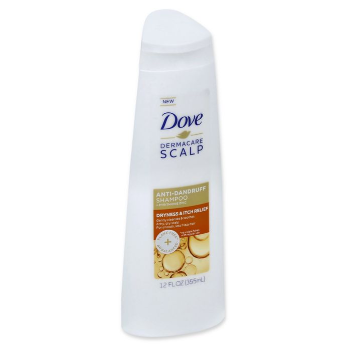 Dove 12 Fl Oz Dermacare Scalp Dryness Itch Relief Anti Dandruff Shampoo