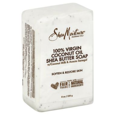 SheaMoisture&reg; 8 oz. 100% Virgin Coconut Oil Shea Butter Soap. View a larger version of this product image.