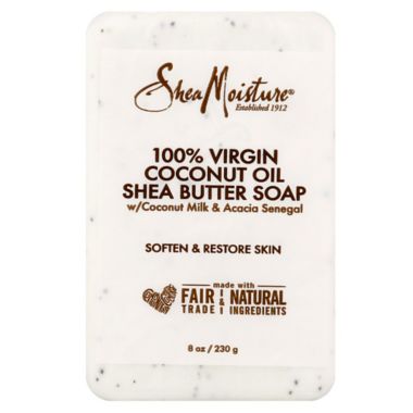 SheaMoisture&reg; 8 oz. 100% Virgin Coconut Oil Shea Butter Soap. View a larger version of this product image.