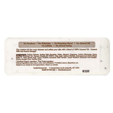 SheaMoisture&reg; 8 oz. 100% Virgin Coconut Oil Shea Butter Soap. View a larger version of this product image.