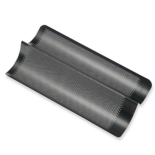 Alternate image 1 for Chicago Metallic™ Nonstick Perforated French Bread Pan
