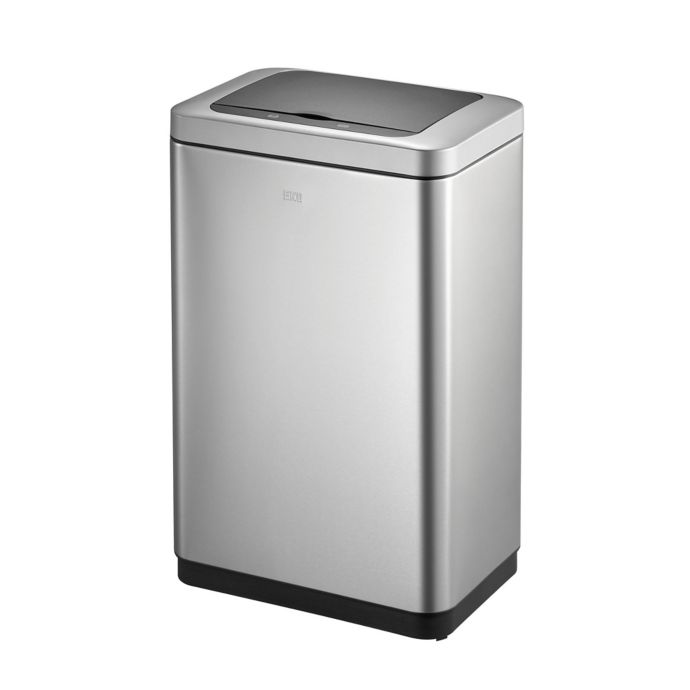 EKO 40-Liter Dual Trash and Recyling Can with Sensor Top in Stainless