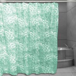 Floral Sketch Shower Curtain
