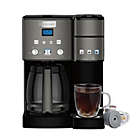 Alternate image 0 for Cuisinart&reg; Coffee Center&trade; Coffee Maker/Single Serve Brewer in Black Stainless Steel