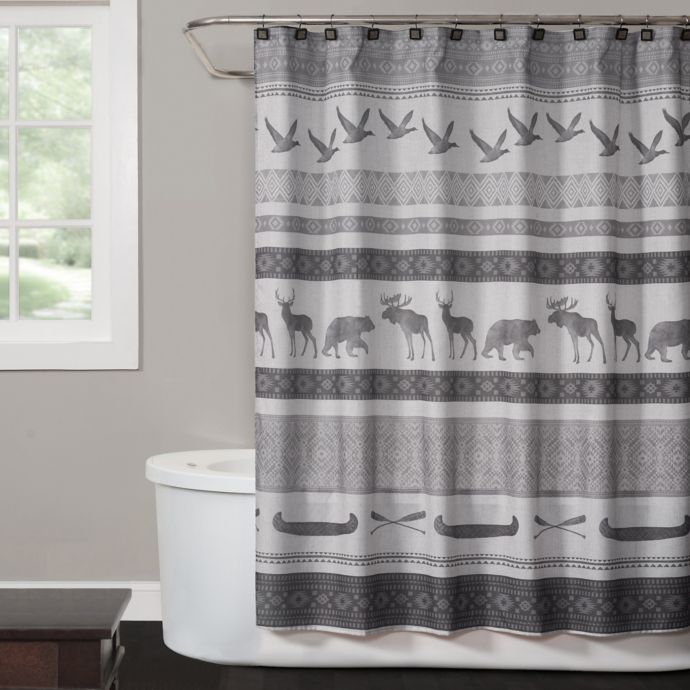 Saturday Knight Wilderness Calling Shower Curtain Collection In