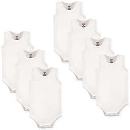 Luvable Friends® 7-Pack Sleeveless Bodysuits in White
