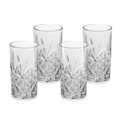 Godinger Bathroom Tumbler Cup Glass Dublin Crystal Collection 