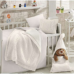 Nipperland&reg; Natural 6-Piece Crib Bedding Set in Cream
