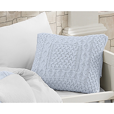 Nipperland&reg; Natural 6-Piece Crib Bedding Set in Blue. View a larger version of this product image.