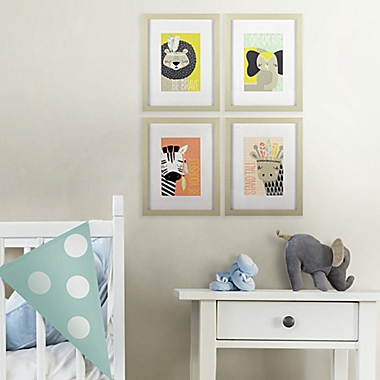 Linden Ave Explorer Animals 4-Pack Framed Artwork. View a larger version of this product image.