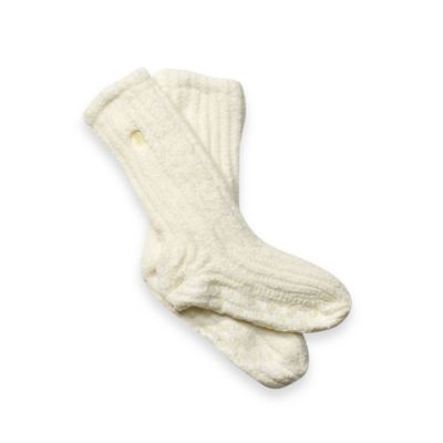 Dream Silk&trade; Cozy Socks&trade; in Cream