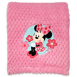 Disney® Minnie Mouse Popcorn Fleece Blanket in Pink