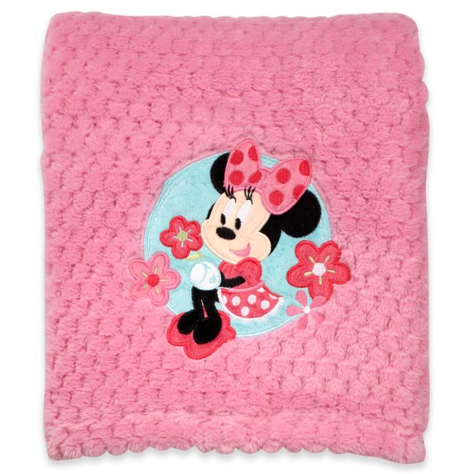 minnie mouse doll with blanket