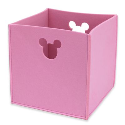 minnie mouse toy bin organizer
