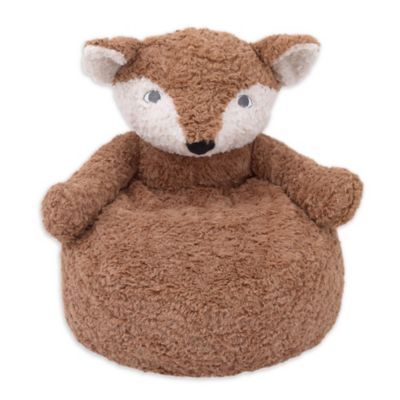 plush animal chair