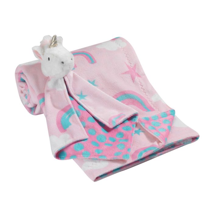 lambs and ivy pink bunny