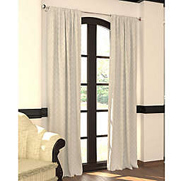 Designers' Select™ 84-Inch Emerson Rod Pocket/Back Tab Window Curtain Panel in White