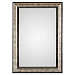 Uttermost Shefford 31-Inch x 43-Inch Rectangle Mirror in Antiqued Silver