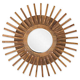 36-Inch Carver Round Mirror