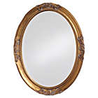 Alternate image 0 for Howard Elliott&reg; 33-Inch x 25-Inch Oval Queen Ann Mirror in Antique Gold