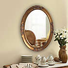 Alternate image 2 for Howard Elliott&reg; 33-Inch x 25-Inch Oval Queen Ann Mirror in Antique Gold