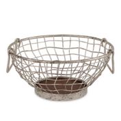 Spectrum&trade; Heritage Galvanized Metal Fruit Bowl